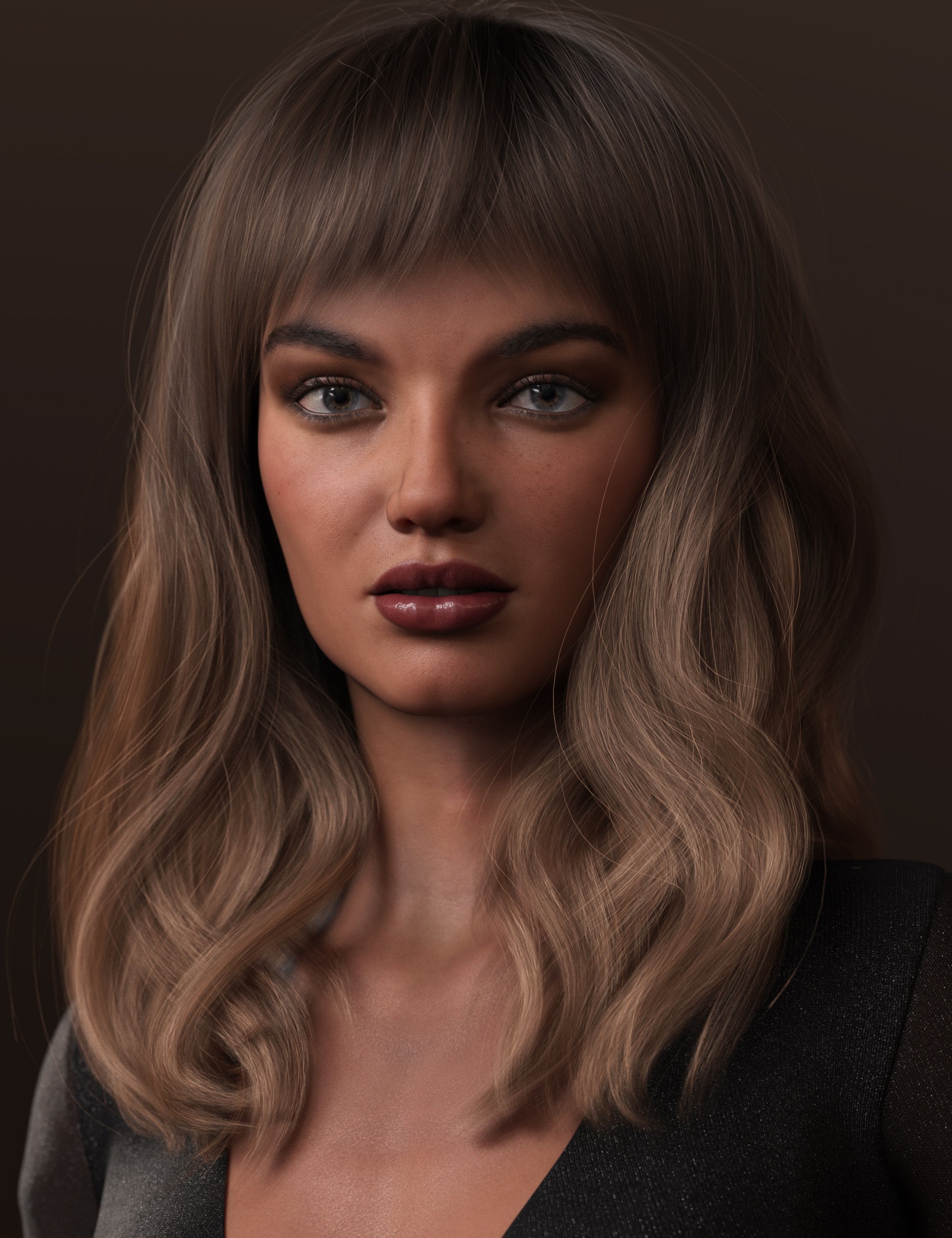 图片[1]-[daz发型] 2021-02 Genesis 8和8.1雌性的头发-DAZ爱好者