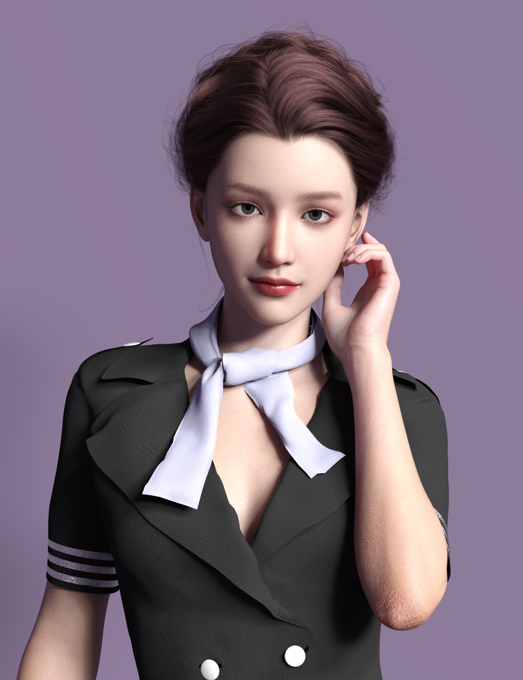 图片[1]-[daz发型] Dailey Hair for Genesis 8和8.1雌性-DAZ爱好者