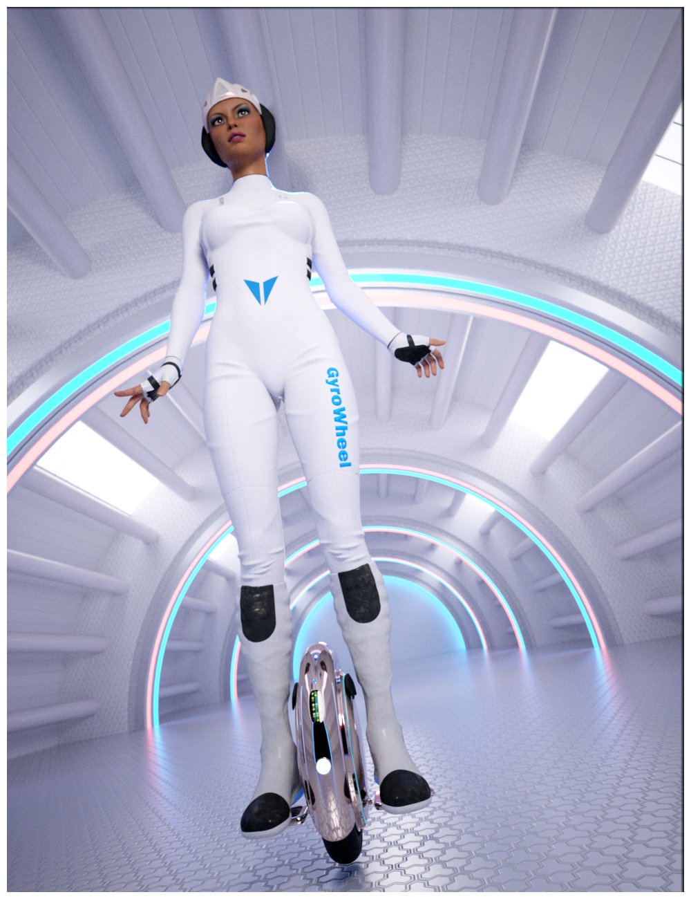 图片[1]-[daz服装] 创世纪8号女性的转轮和衣服-DAZ爱好者