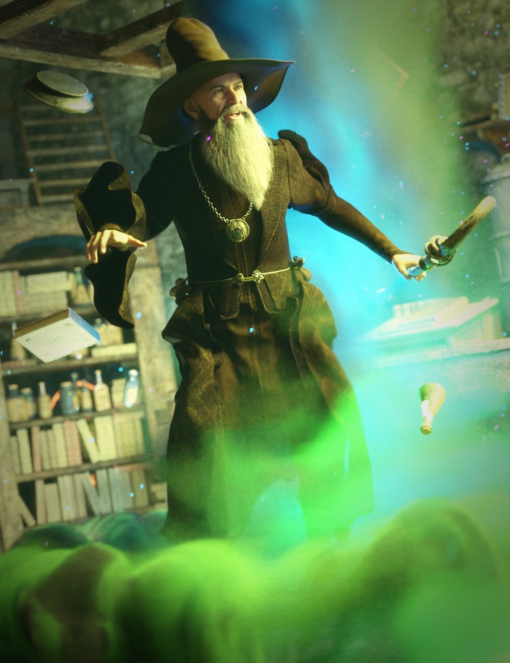 图片[1]-[daz插件] Oso VDB Magus效果卷1-DAZ爱好者