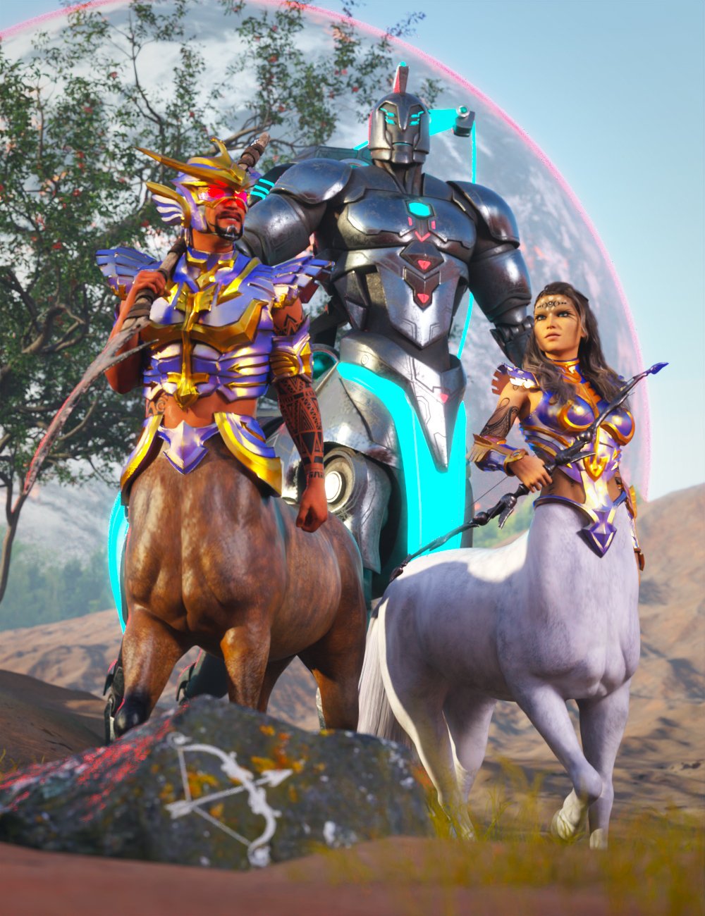 图片[1]-[daz合集] 黄道带射手座束-DAZ爱好者