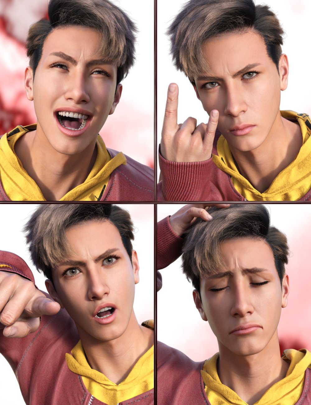 图片[1]-[daz姿势] 王9的JW都市风格表达-DAZ爱好者