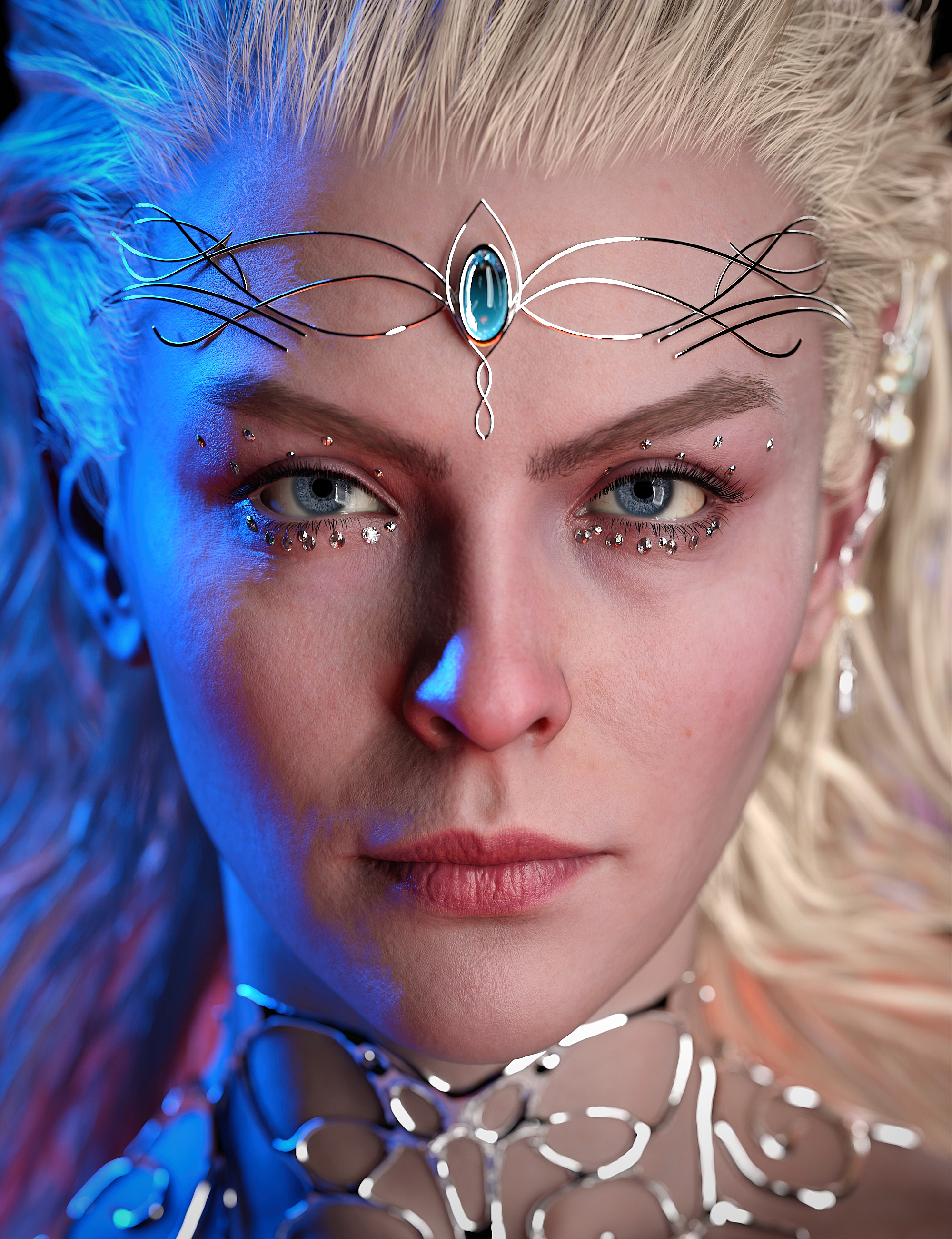 图片[1]-[daz角色] Joan 9 High Elf附加组件-DAZ爱好者