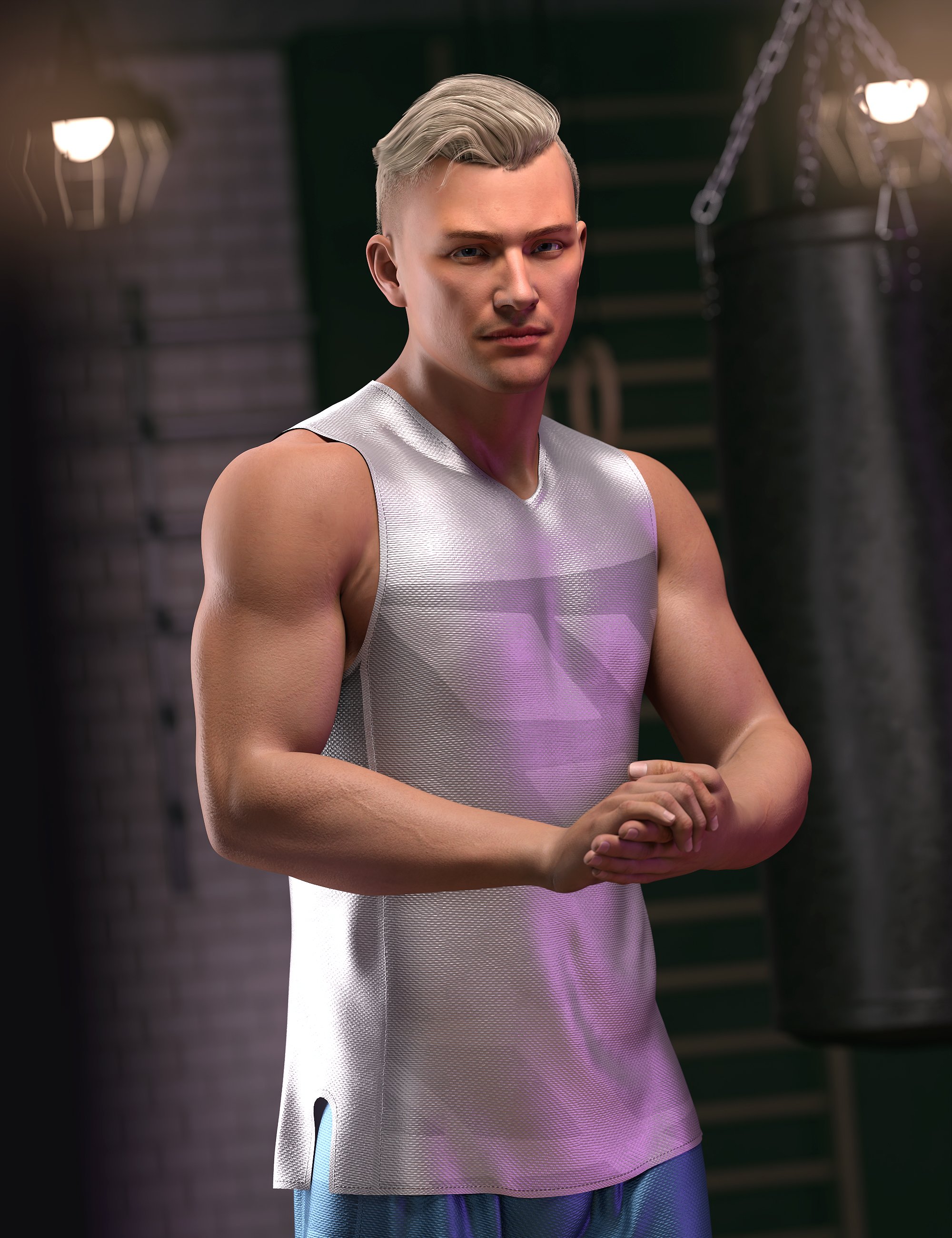 图片[1]-[daz角色] Kaman HD创世纪8.1男性-DAZ爱好者