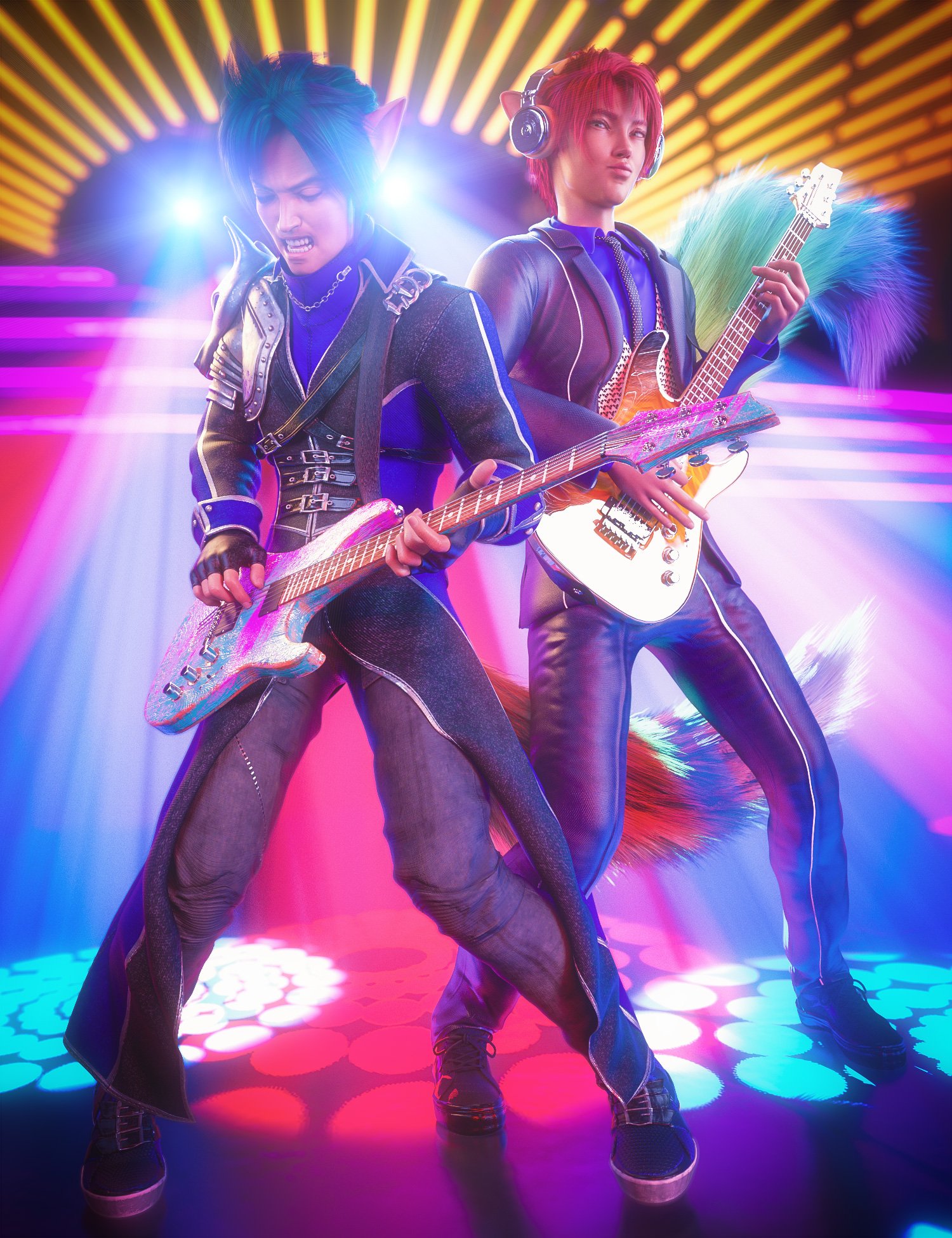 图片[1]-[daz合集] Kota 8.1流行偶像捆绑包-DAZ爱好者