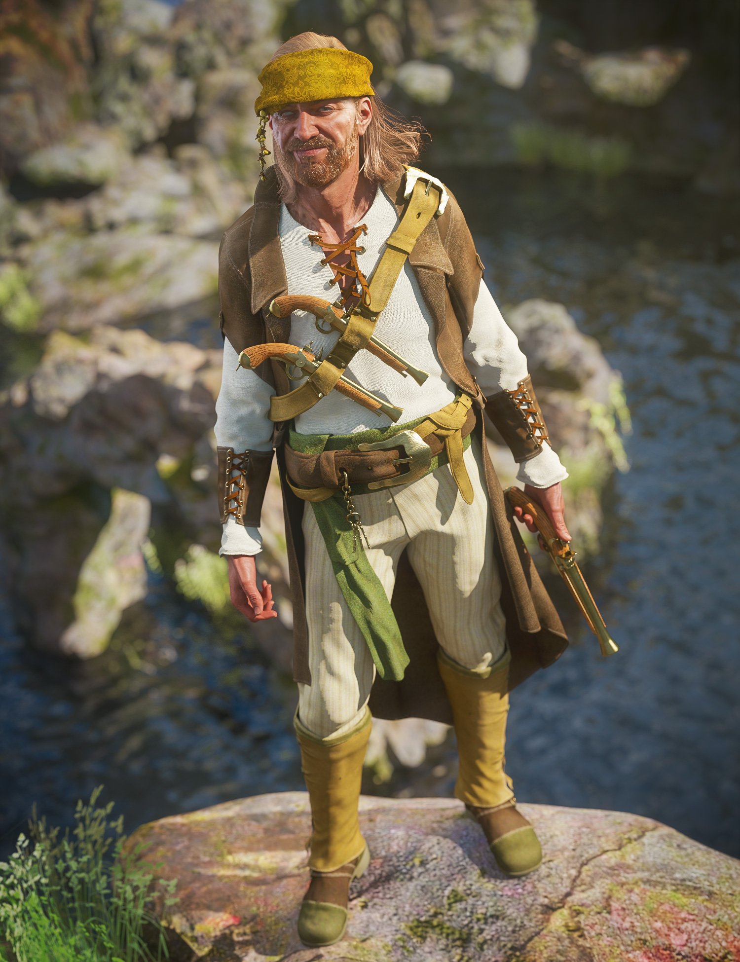 图片[1]-[daz合集] Wolfgang 8.1 Scallywag捆绑包-DAZ爱好者