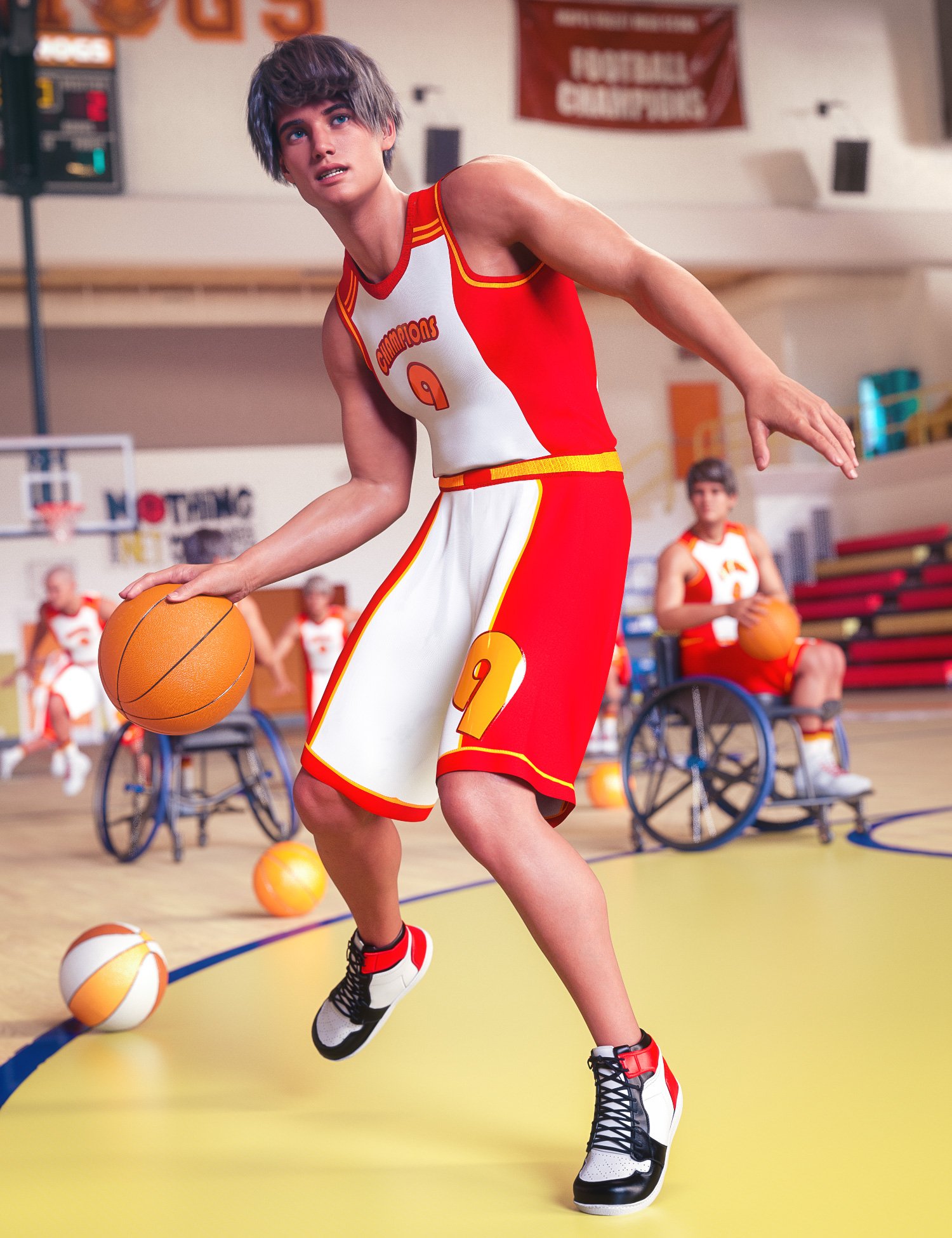 图片[1]-[daz合集] Michael 8.1校园捆绑包-DAZ爱好者