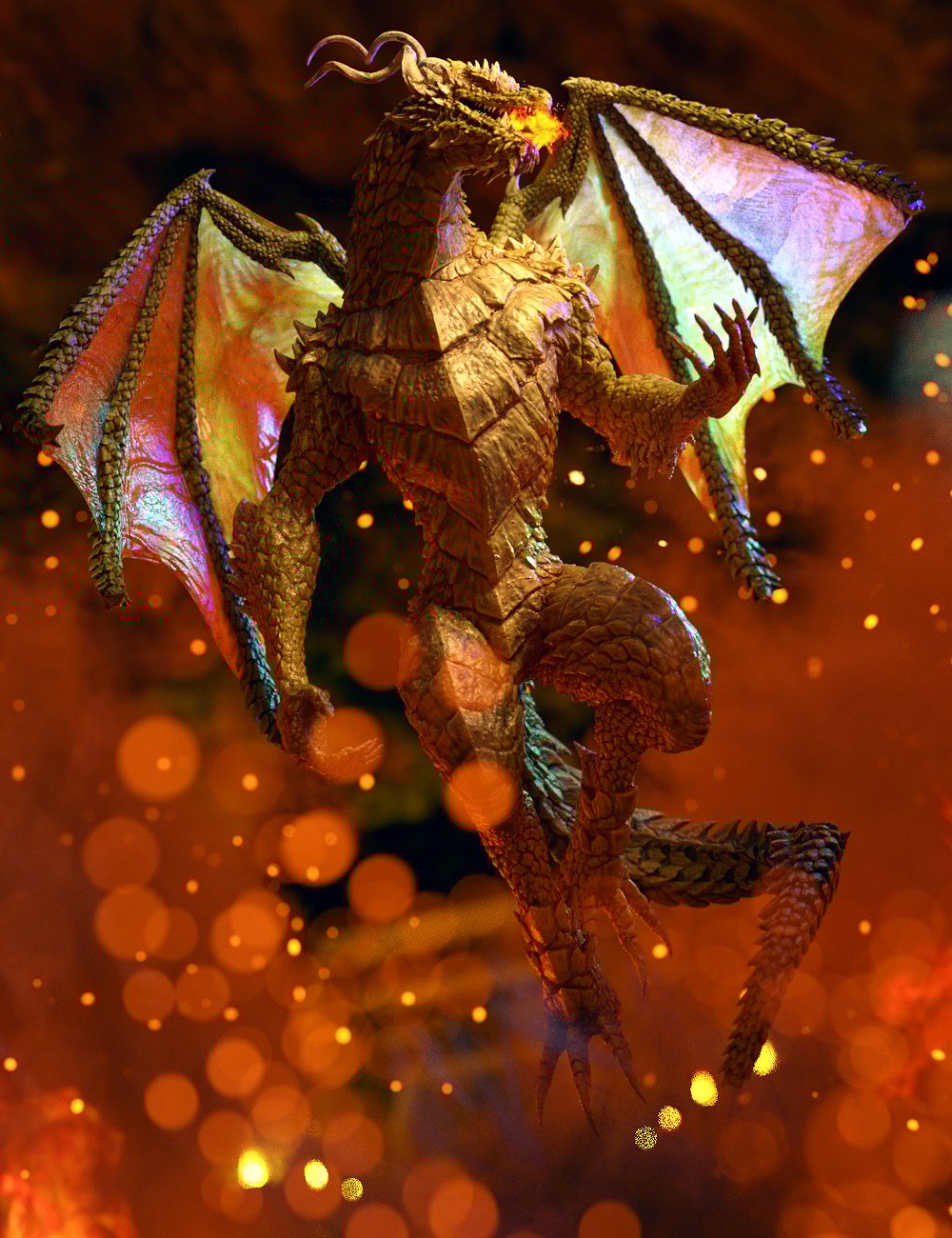 图片[1]-[daz角色] Drago for Genesis 8雄性-DAZ爱好者