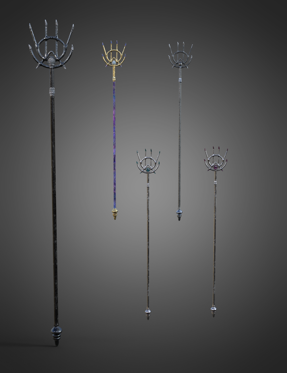 图片[1]-[daz服装] 创世纪8和8.1女性的CB露娜法术装备杖-DAZ爱好者