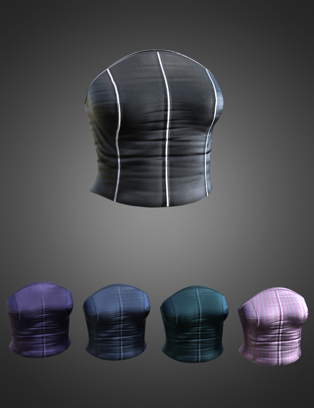 图片[1]-[daz服装] 创世纪8和8.1女性的CB露娜法术装备上衣-DAZ爱好者