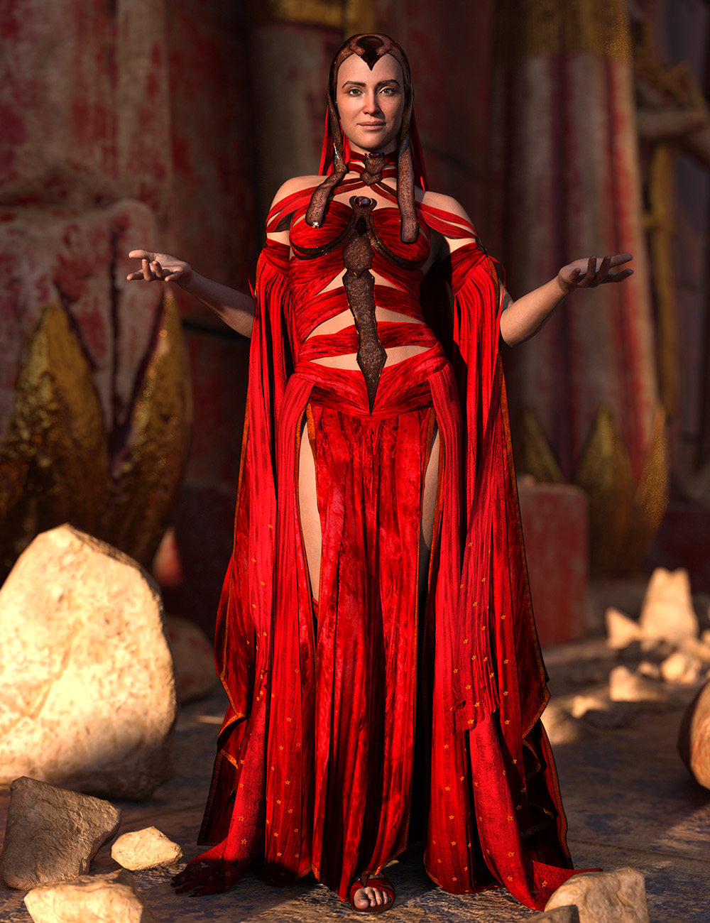 图片[1]-[daz服装] 创世纪9的dForce Vuriel衣橱附加件-DAZ爱好者