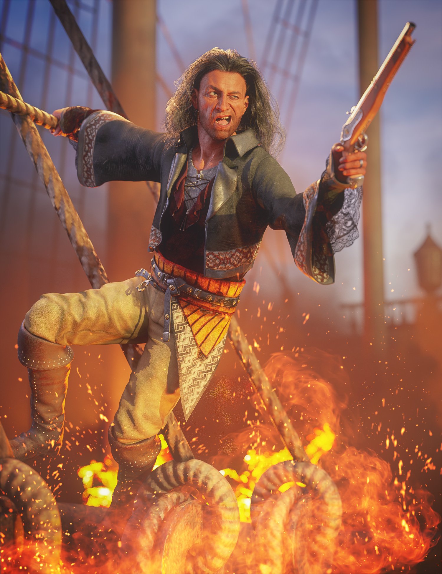 图片[1]-[daz合集] Wolfgang 8.1公海捆绑包-DAZ爱好者