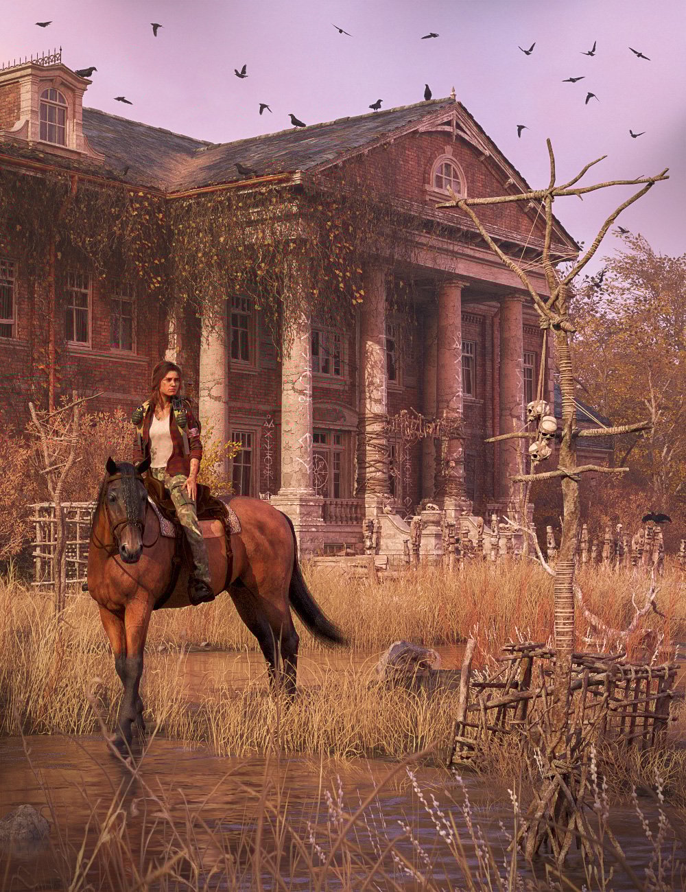 [daz场景] 阿尔伯特大厦-DAZ爱好者