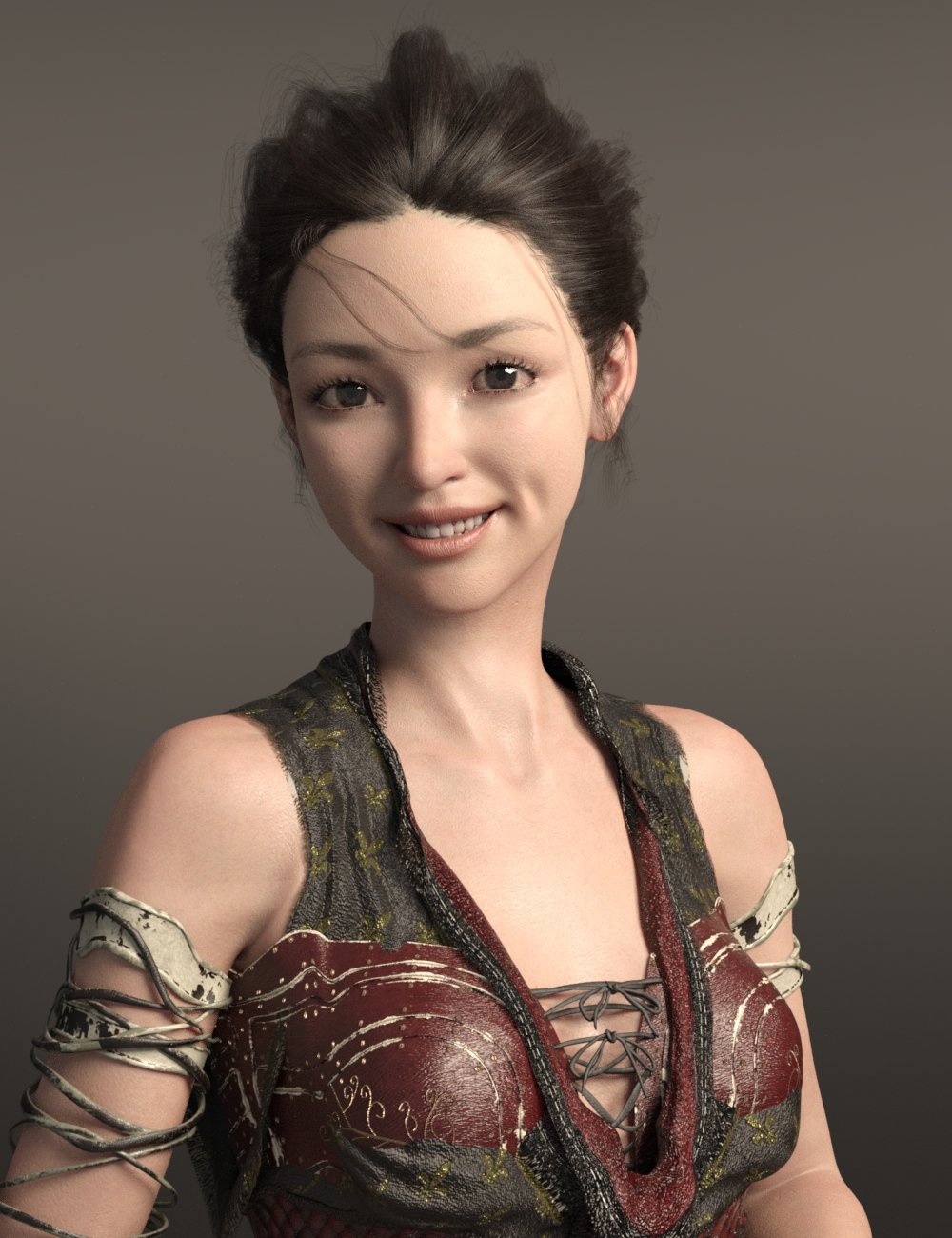 图片[1]-[daz发型] 创世纪8和8.1女性的Beulah头发-DAZ爱好者