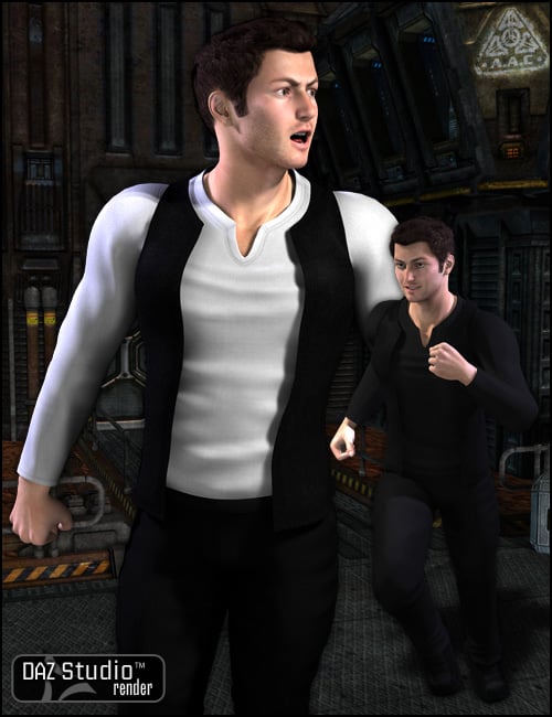 图片[1]-[daz服装] Rebel上尉-DAZ爱好者