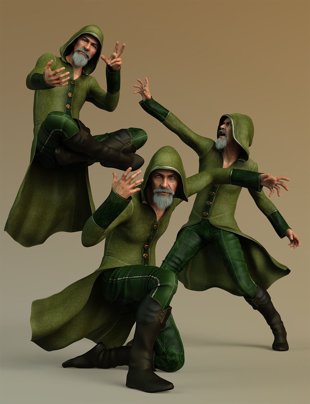 图片[1]-[daz姿势] Merlin 8.1的CDI姿势-DAZ爱好者