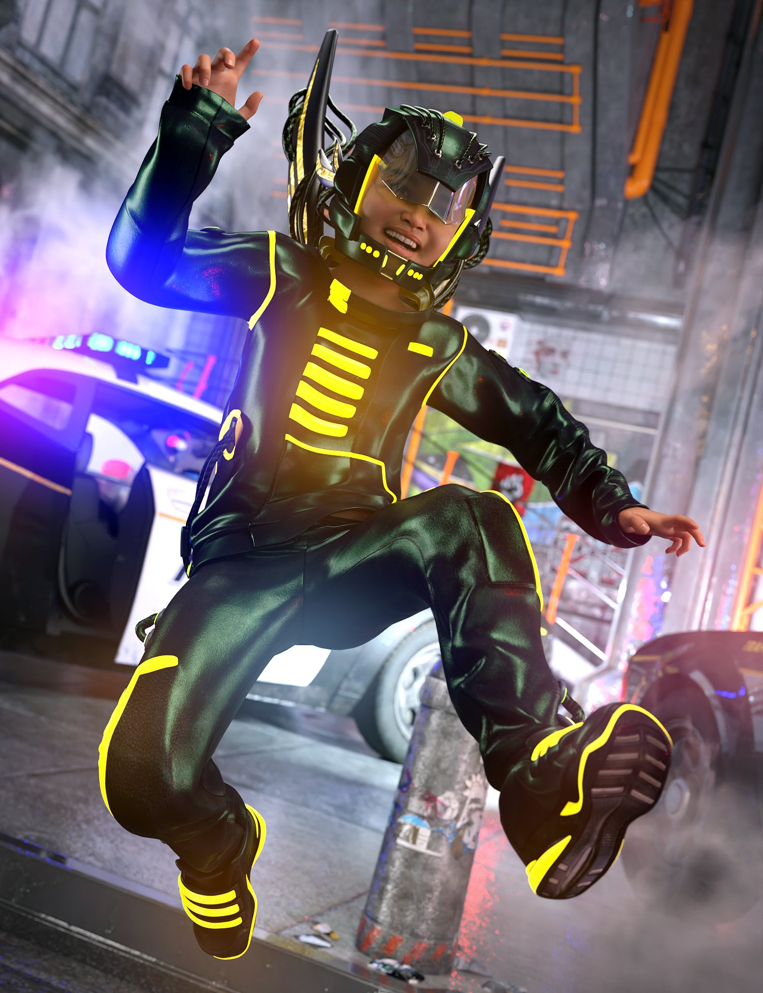 图片[1]-[daz服装] Genesis 8和8.1雄性的Cybershade套装-DAZ爱好者