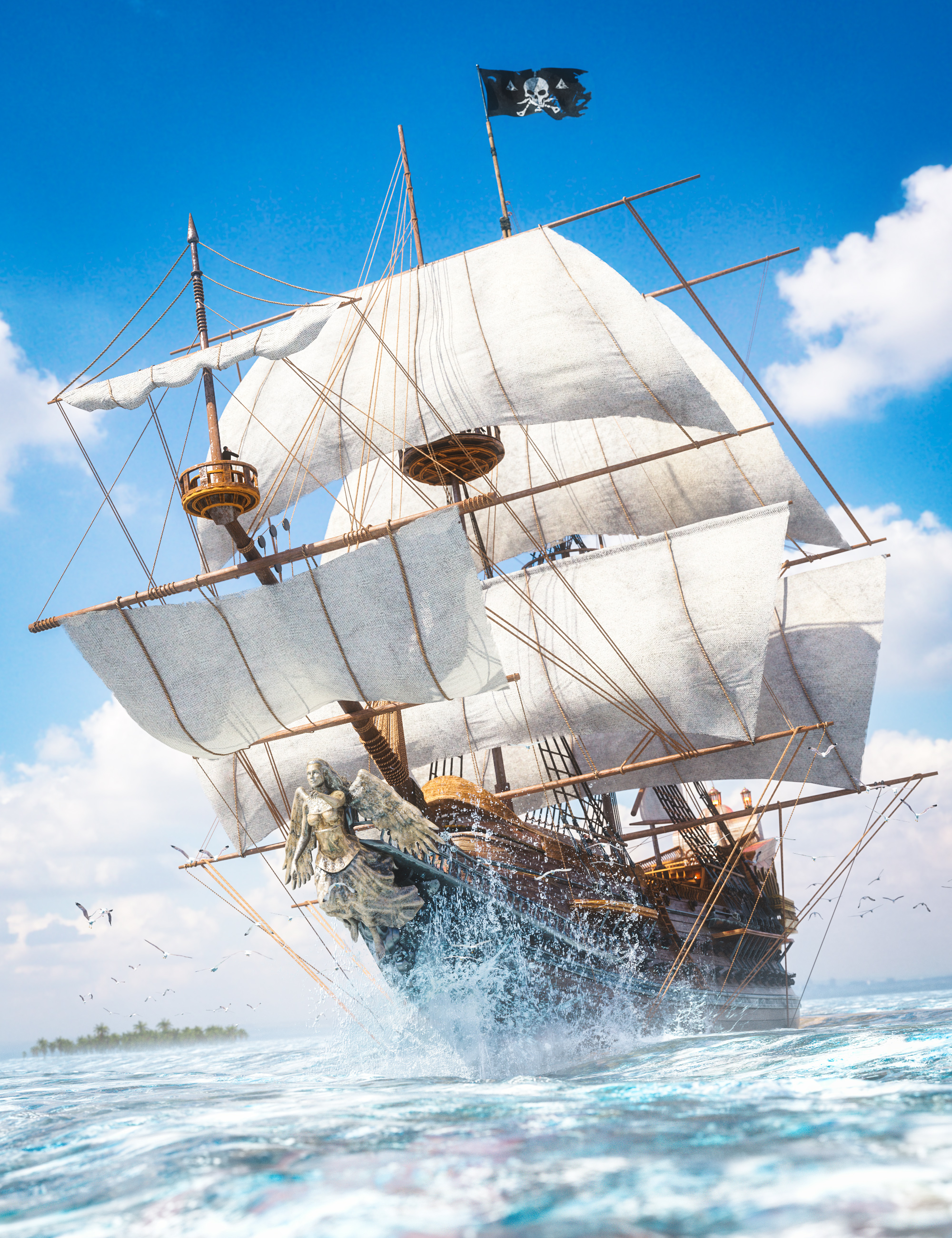 图片[1]-[daz合集] 深捆绑海盗传奇-DAZ爱好者