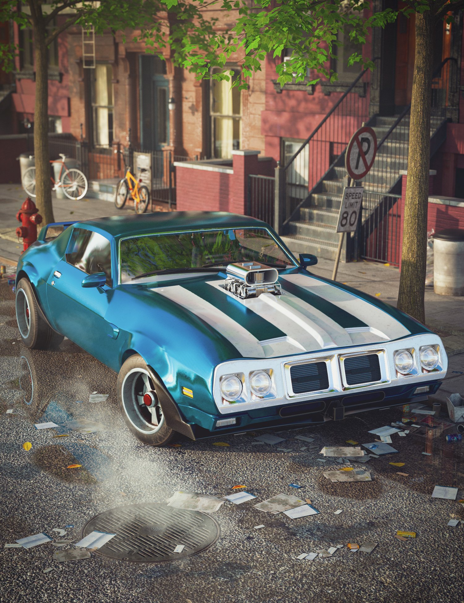 图片[1]-[daz服装] 蓝色曼巴-DAZ爱好者