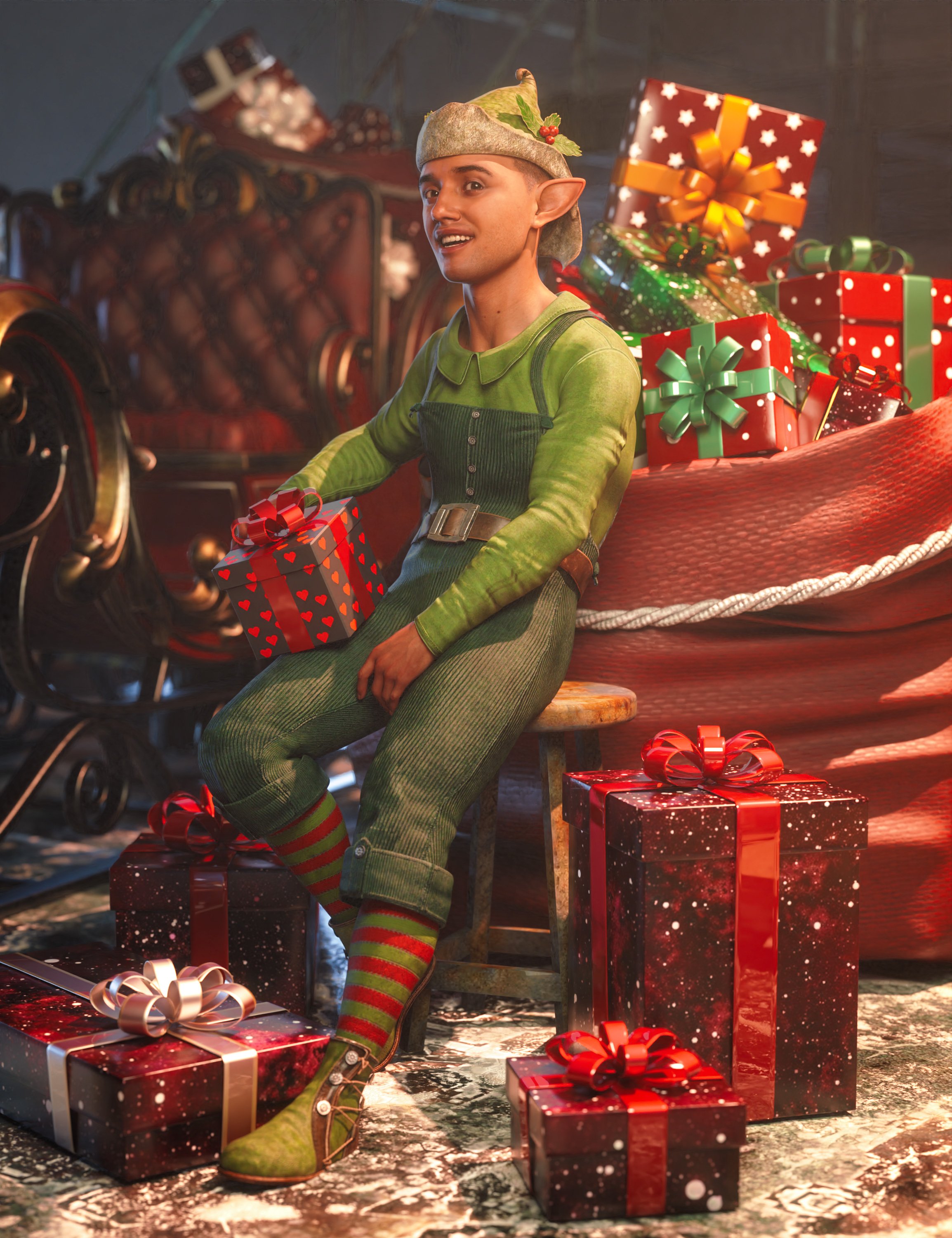 图片[1]-[daz服装] dForce Holly创世纪9装备-DAZ爱好者