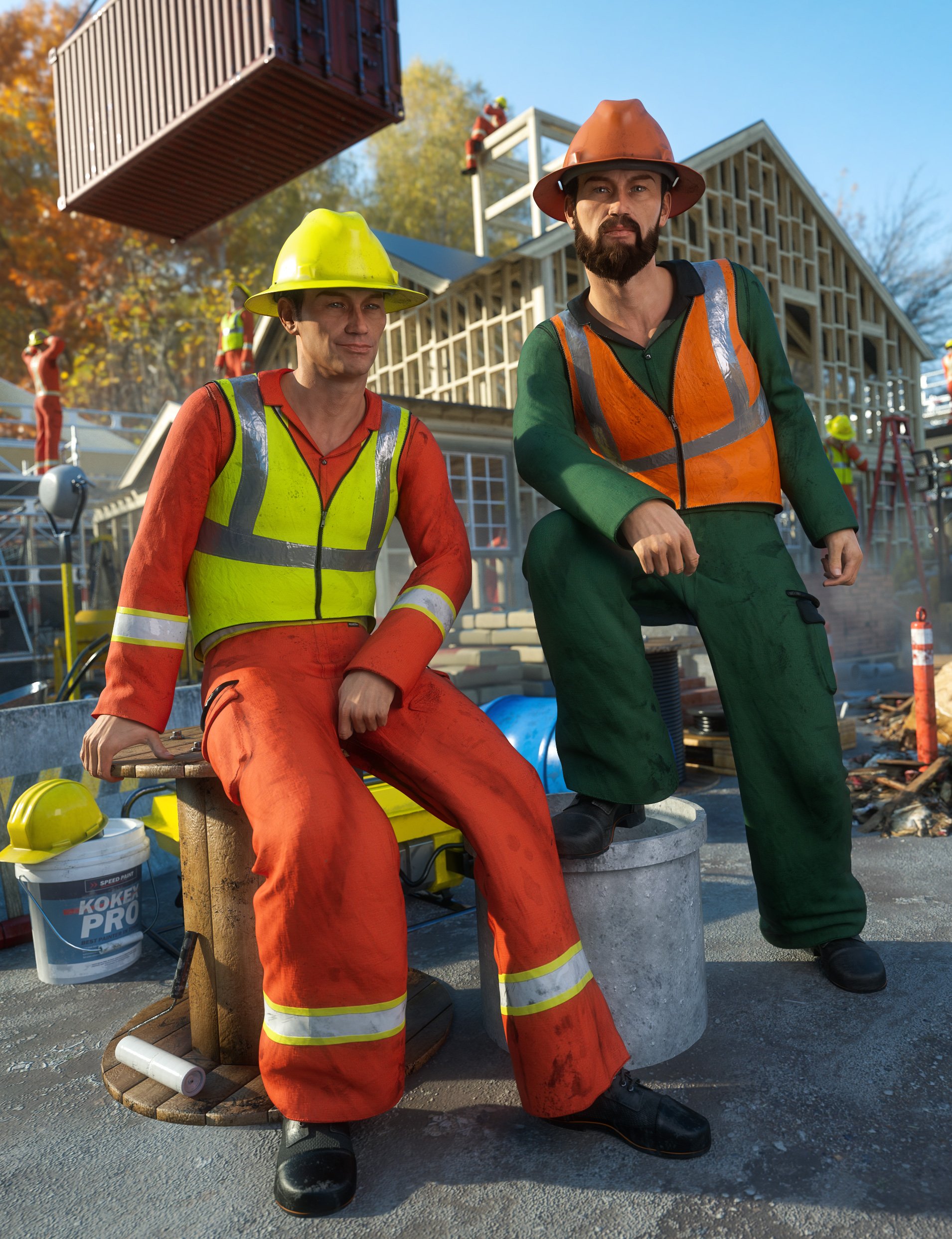 图片[1]-[daz合集] 施工中捆绑-DAZ爱好者