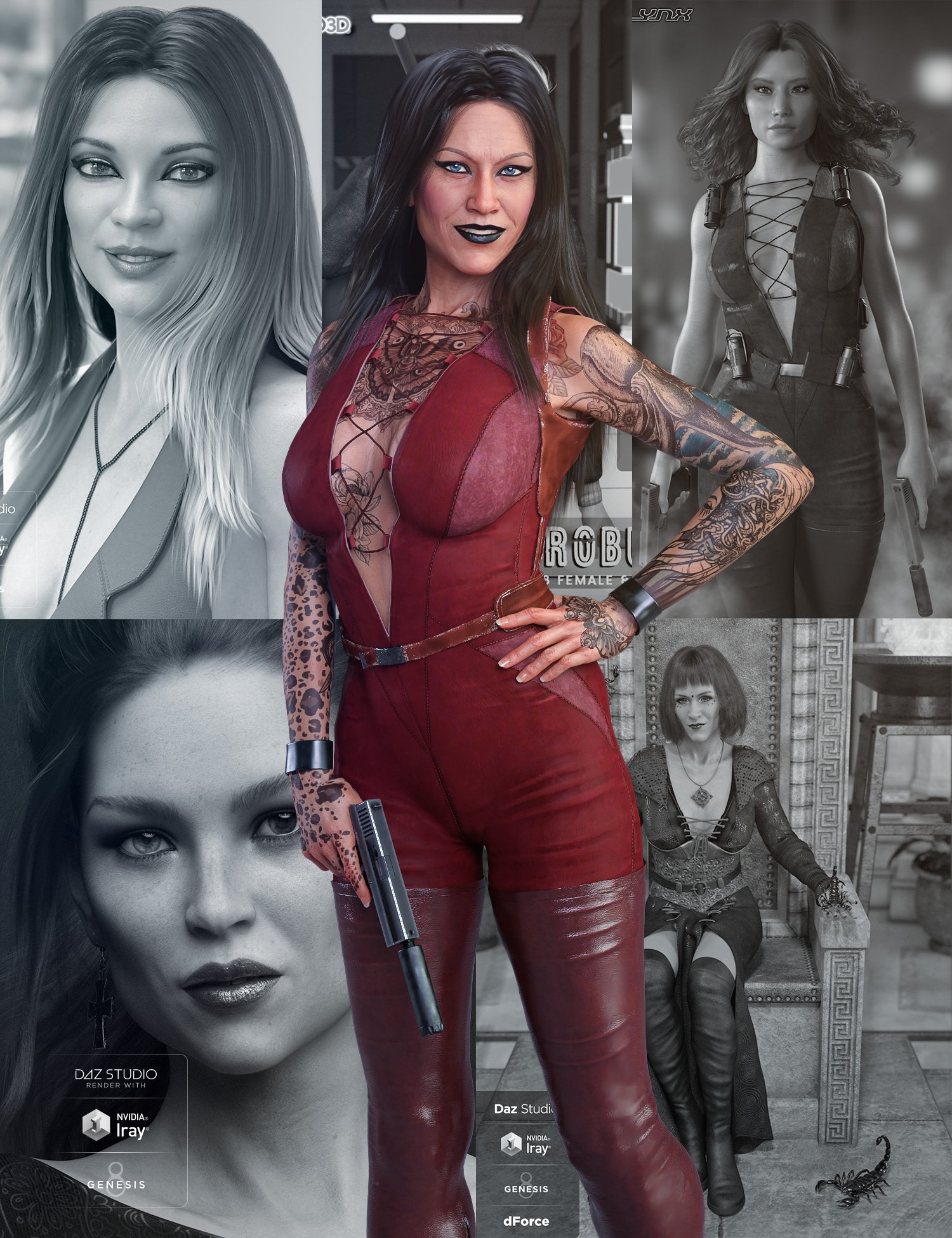 图片[1]-[daz合集] Sydney 8 Pro捆绑包-DAZ爱好者