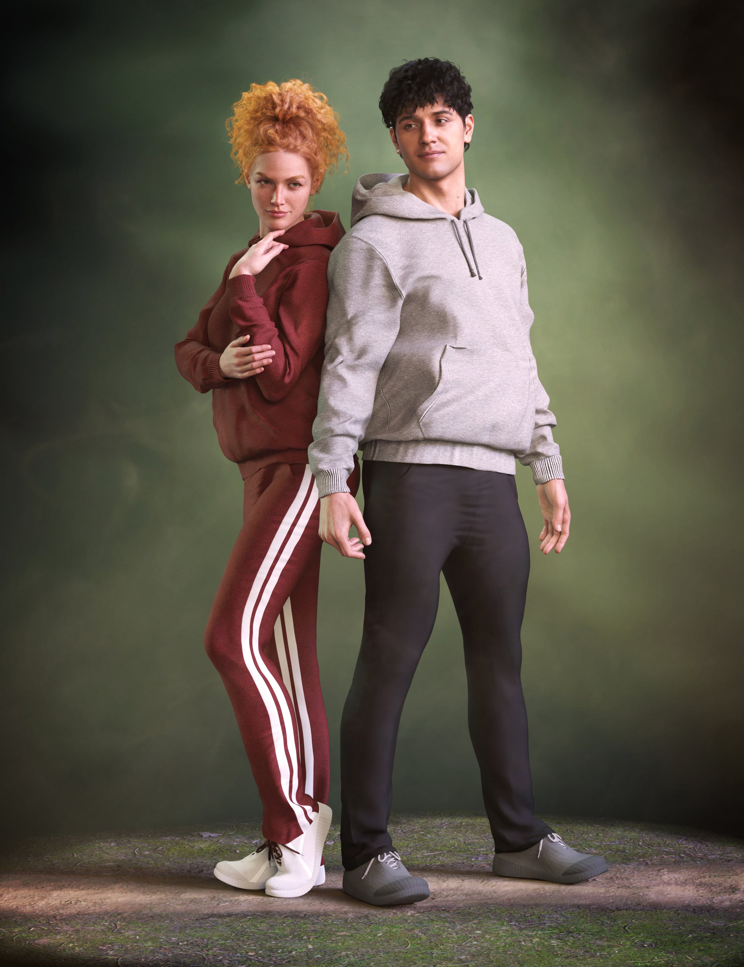 图片[1]-[daz服装] 创世纪9的空军核心区装备-DAZ爱好者