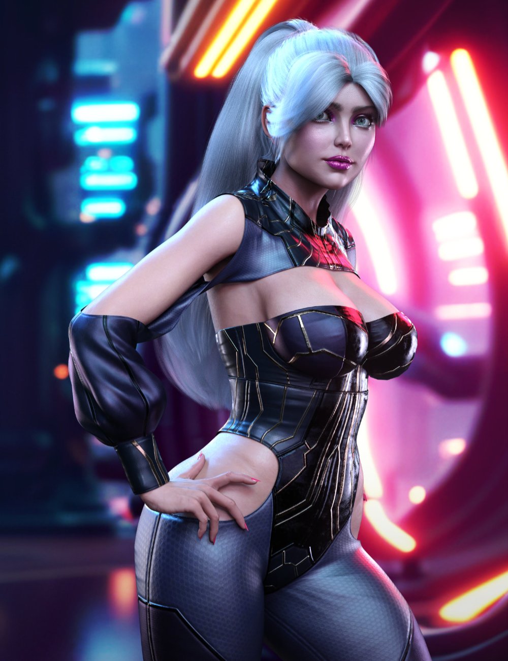 图片[1]-[daz服装] dForce HM Lightstalker创世纪9装备-DAZ爱好者