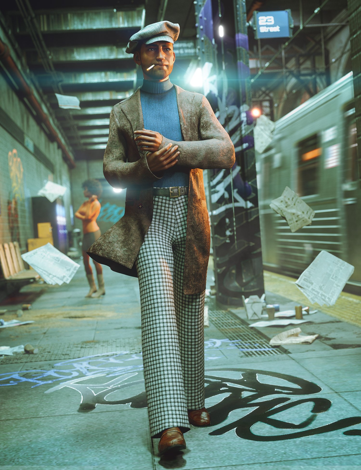 图片[1]-[daz服装] dForce创世纪8和8.1雄性的最大装备-DAZ爱好者