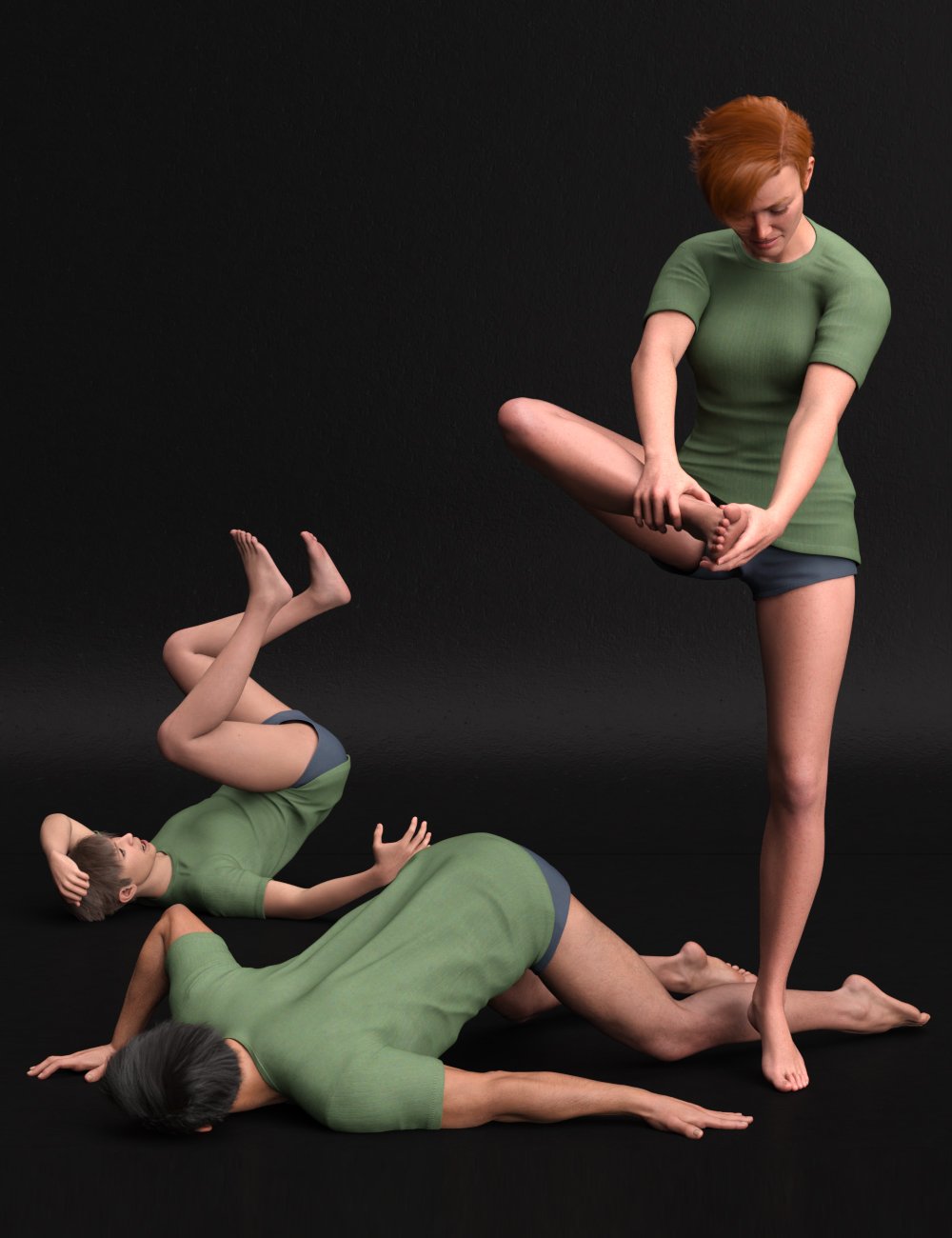 图片[1]-[daz姿势] 创世纪9的坠落II-DAZ爱好者