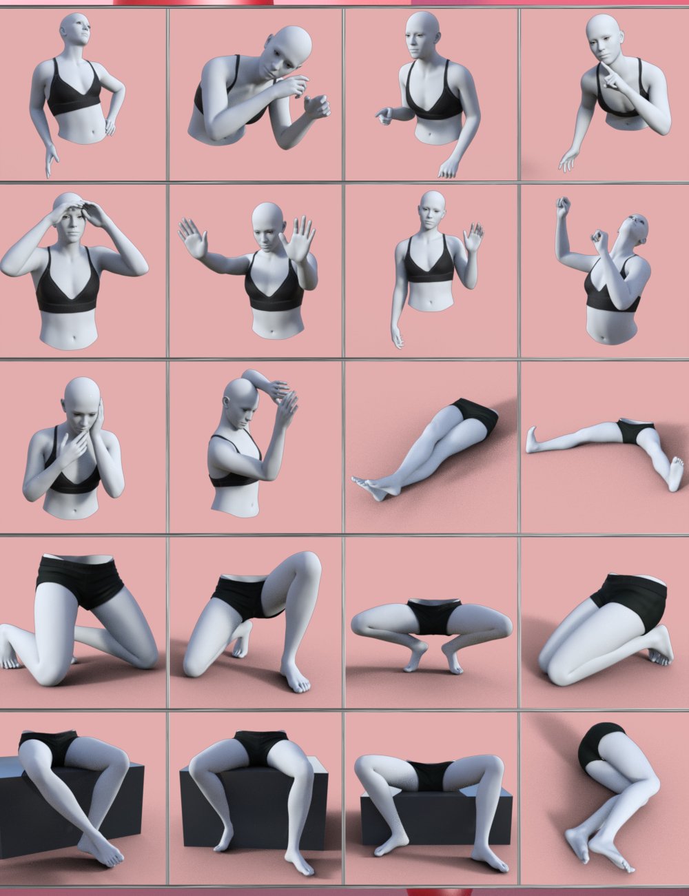 图片[1]-[daz插件] 更简单的姿势创造3为创世纪9-DAZ爱好者