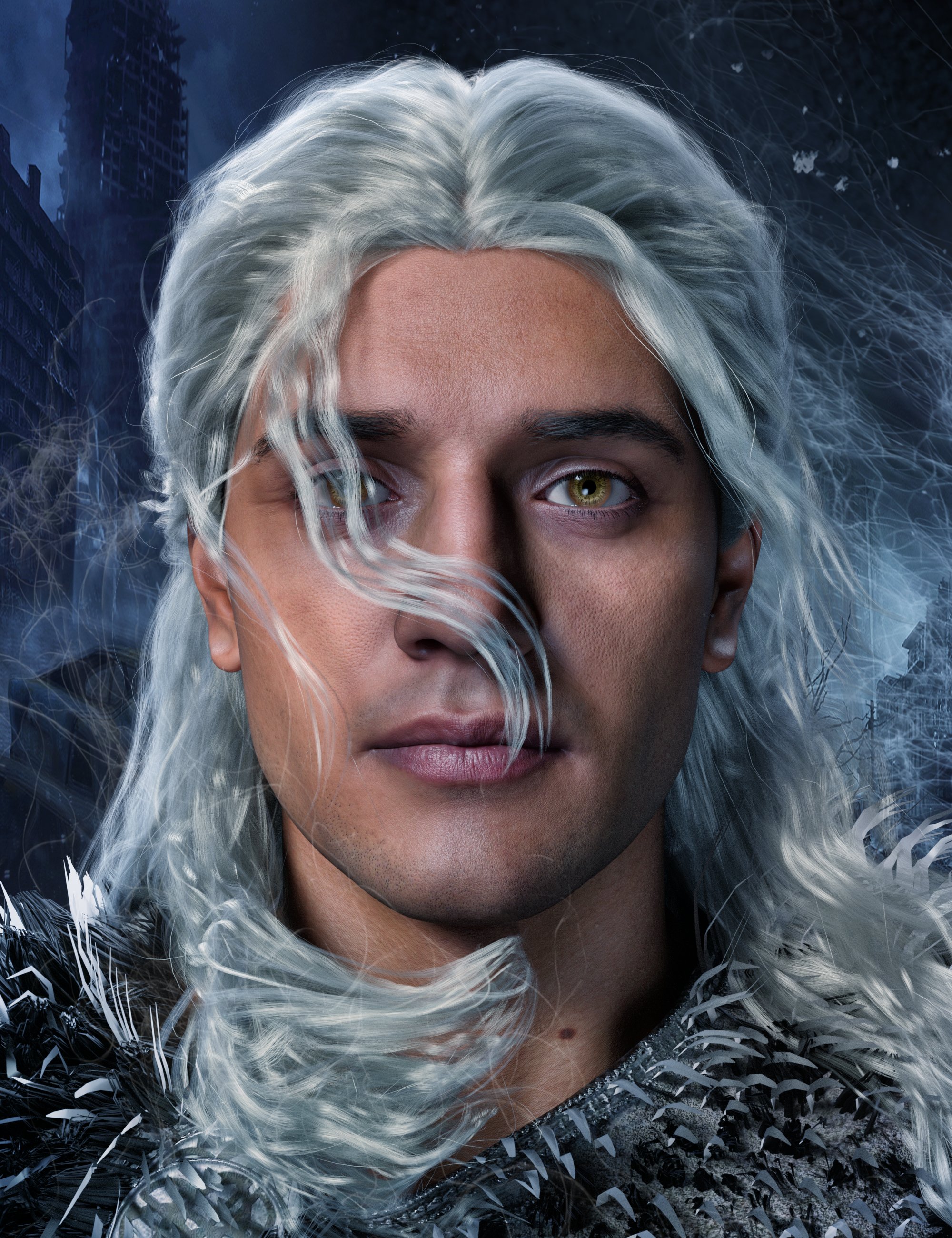 图片[1]-[daz发型] FE创世纪9的Arkadiusz头发-DAZ爱好者