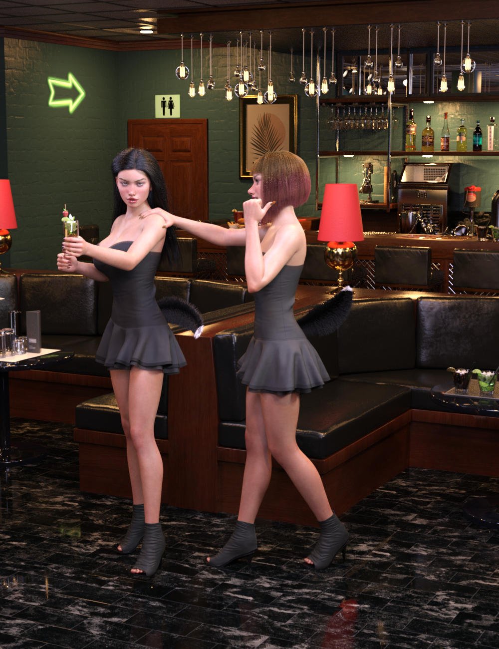 图片[1]-[daz合集] FG Foxy捆绑包-DAZ爱好者