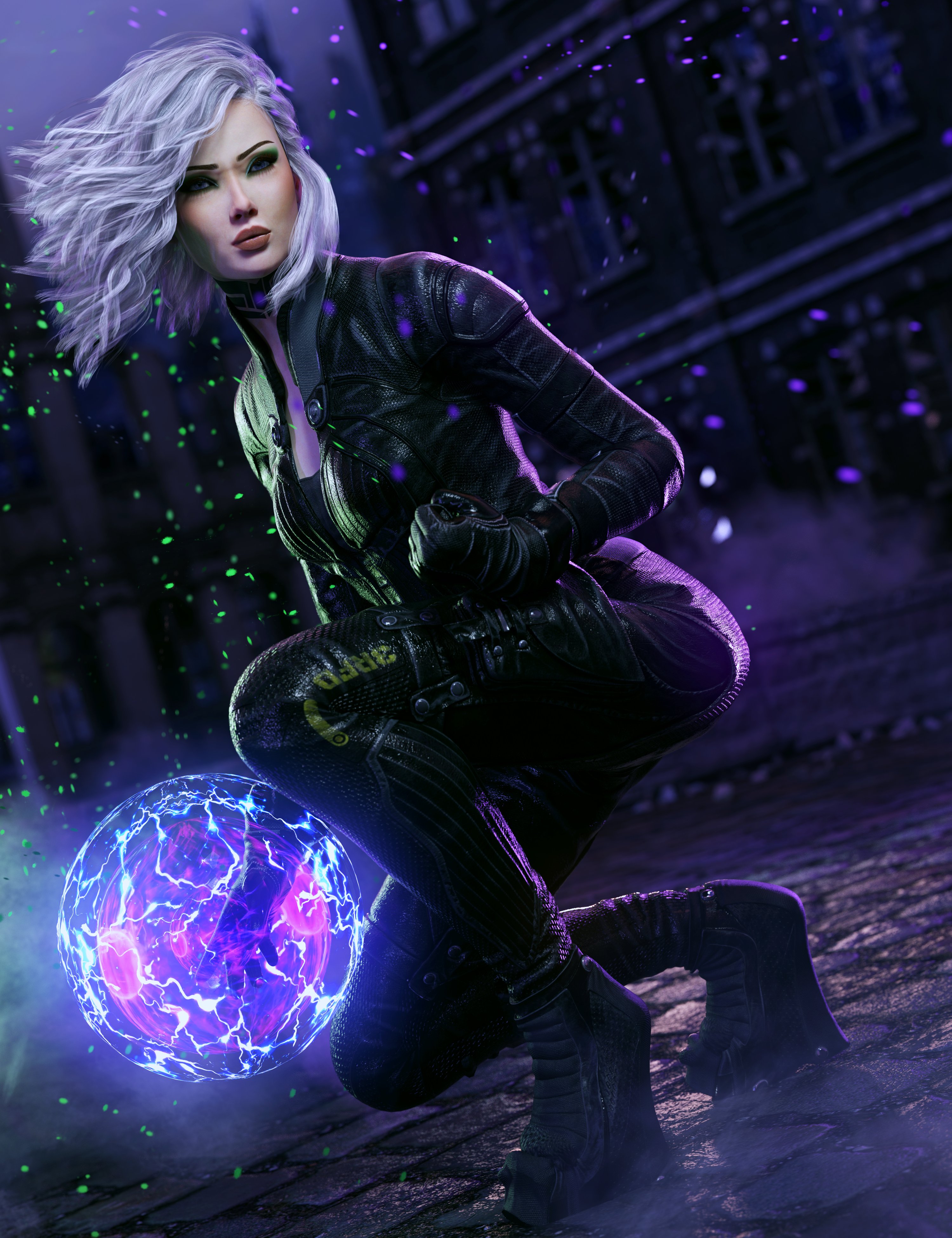 图片[1]-[daz姿势] 为创世纪9女性争取正义的斗士-DAZ爱好者