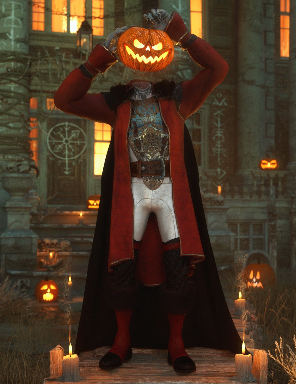 图片[1]-[daz服装] dForce创世纪8男性民俗服饰-DAZ爱好者