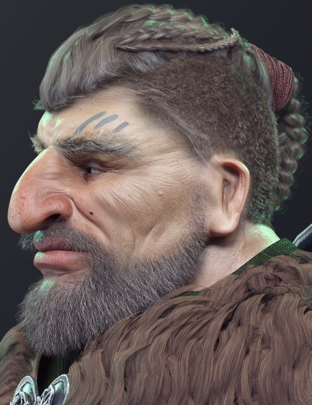 图片[1]-[daz角色] Gowther For Genesis 8男-DAZ爱好者