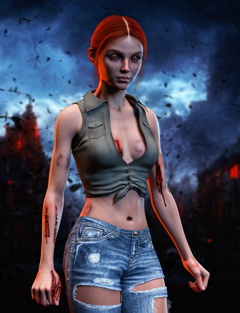 图片[1]-[daz服装] 创世纪8和8.1女性高清咬痕-DAZ爱好者