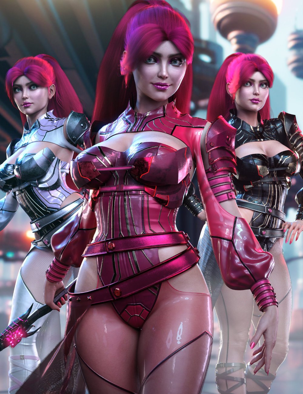 图片[1]-[daz服装] HM Lightstalker服装附加纹理-DAZ爱好者