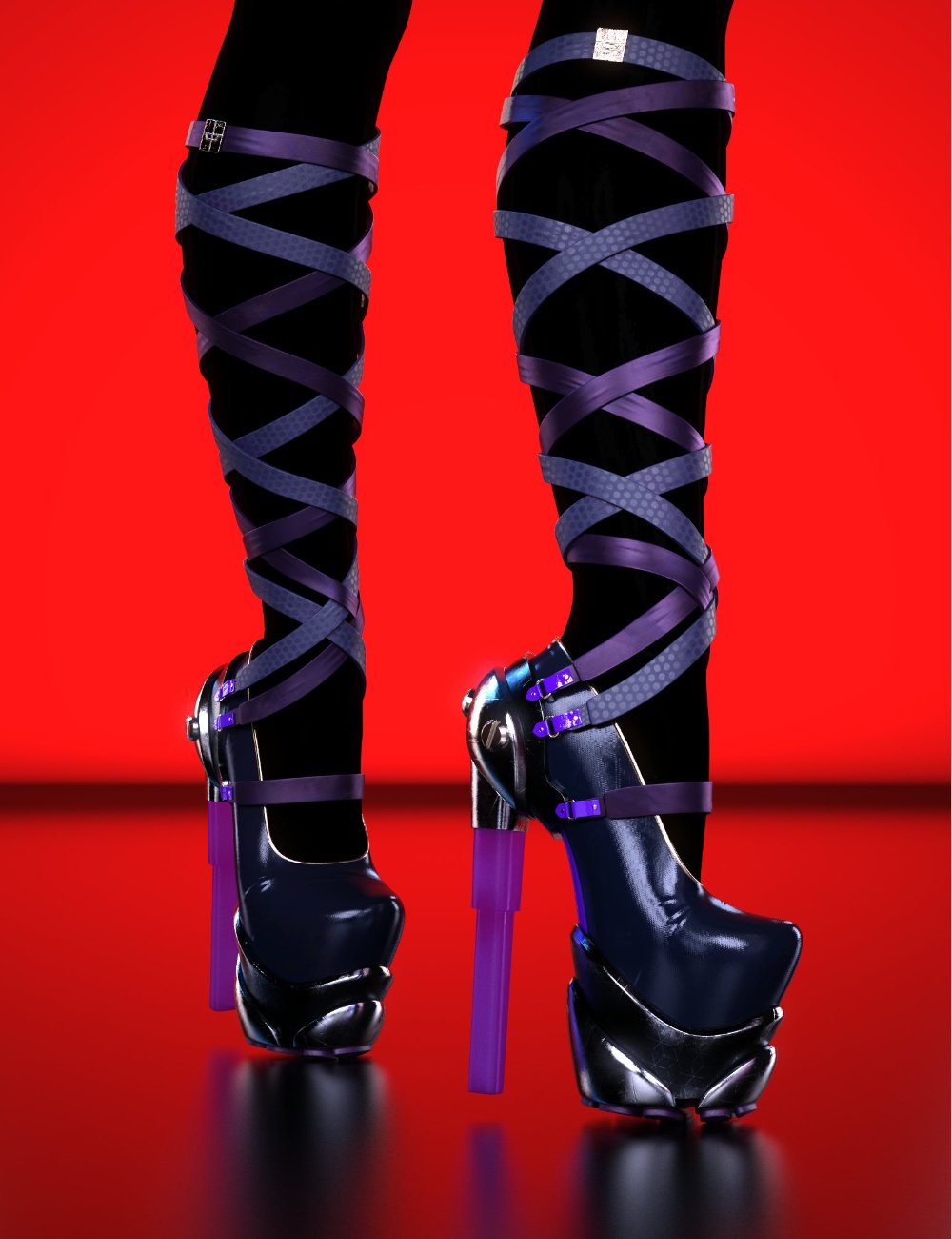 图片[1]-[daz服装] 创世纪9的HM Lightstalker鞋-DAZ爱好者