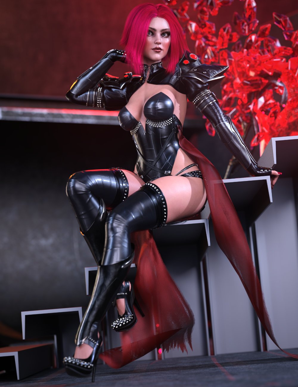 图片[1]-[daz服装] HM Reen配件附加纹理-DAZ爱好者