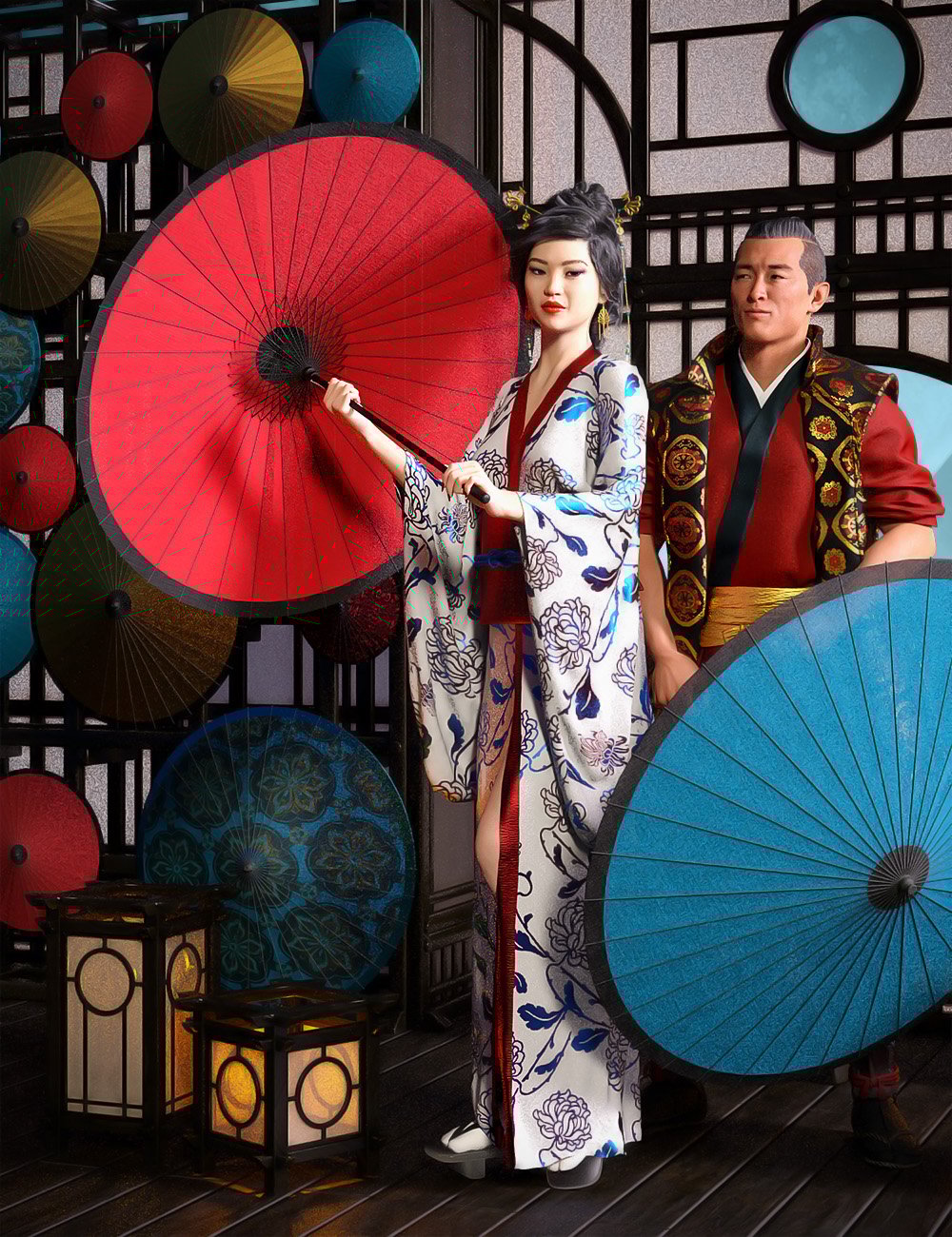 图片[1]-[daz合集] 日本肖像工作室捆绑包-DAZ爱好者