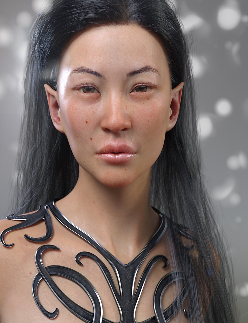 图片[1]-[daz角色] 金菊HD创世纪8.1女性-DAZ爱好者