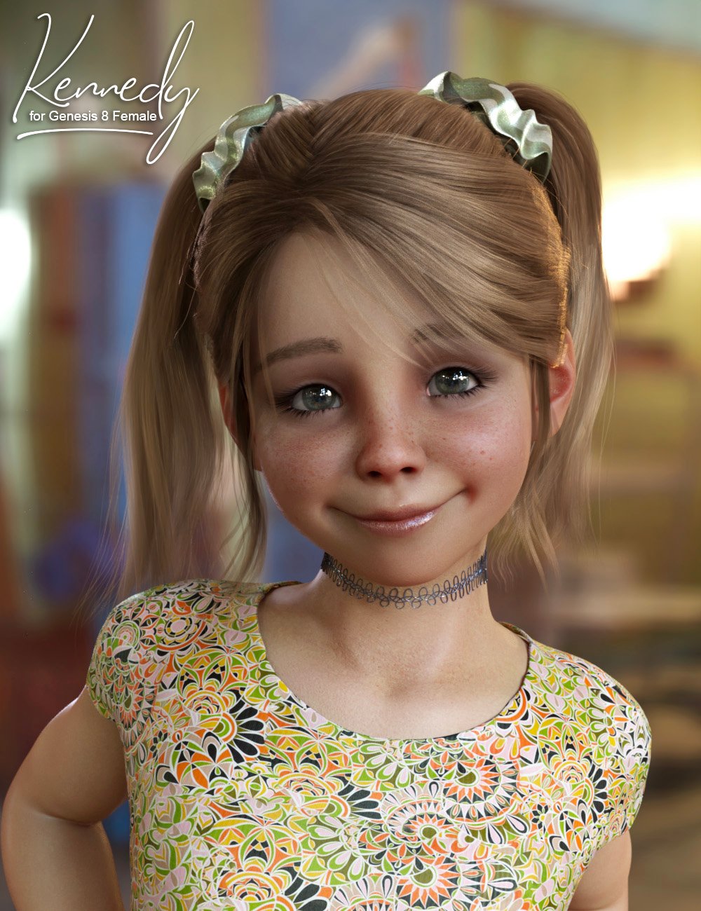 图片[1]-[daz发型] 肯尼迪用dForce尾随创世纪8号雌性-DAZ爱好者