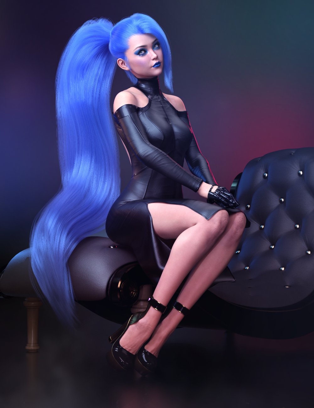 图片[1]-[daz角色] Kharia HD创世纪8.1女性-DAZ爱好者