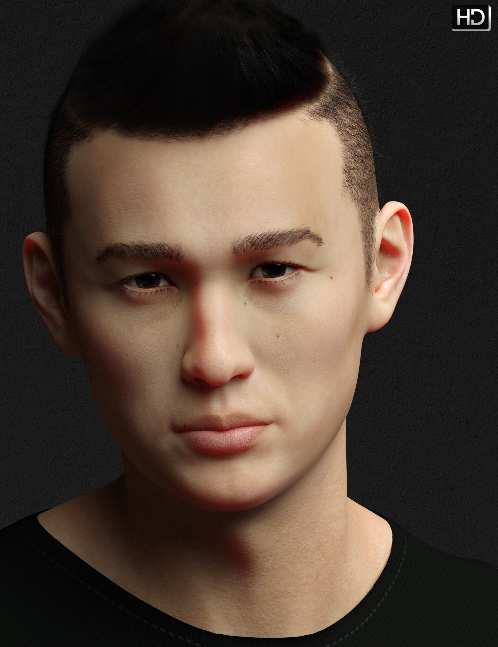 图片[1]-[daz角色] Kichiro HD为李8-DAZ爱好者