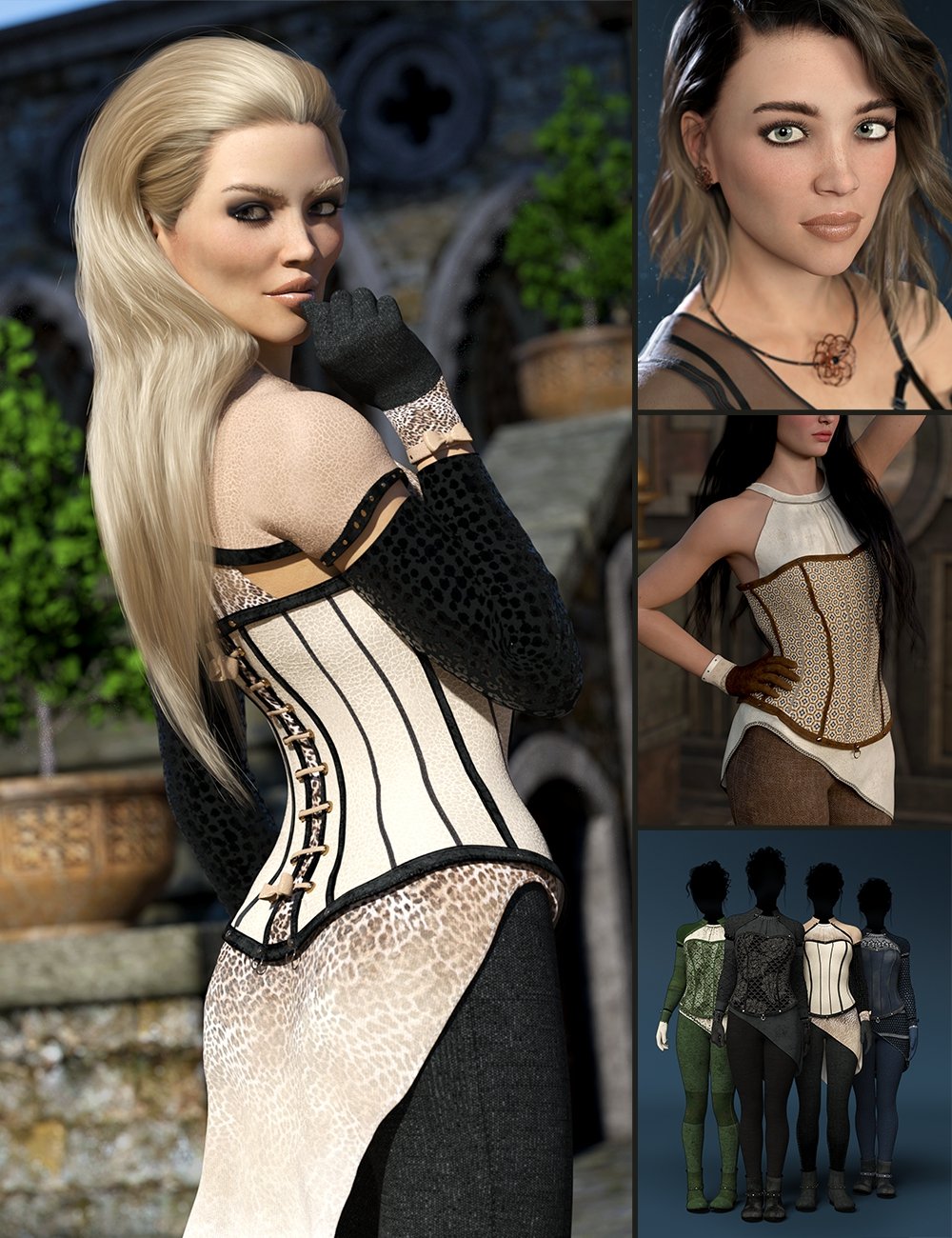 图片[1]-[daz合集] Kieran Blackwood捆绑包-DAZ爱好者