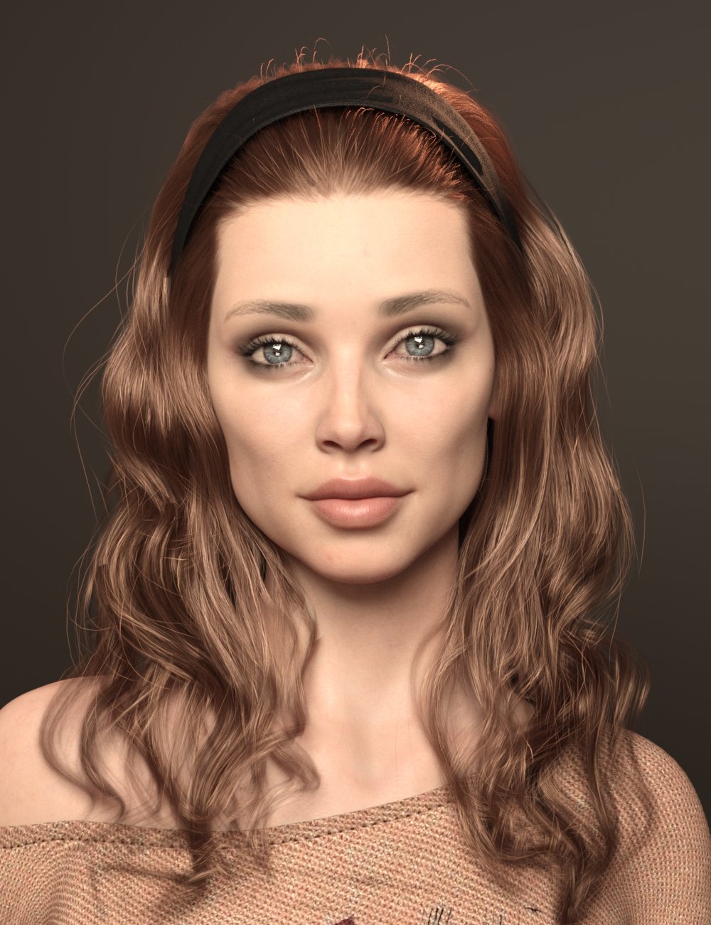 图片[1]-[daz角色] Lan for Genesis 8.1女性-DAZ爱好者