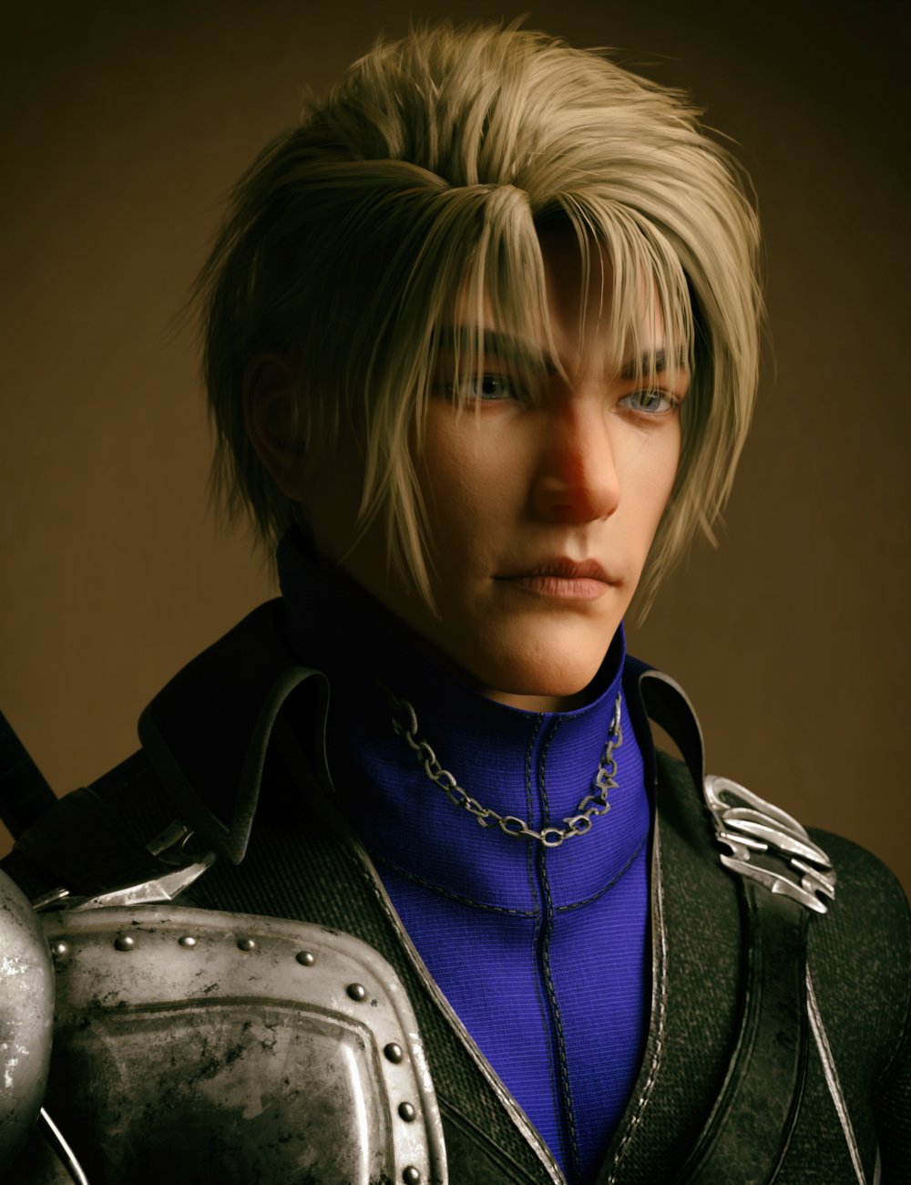 图片[1]-[daz角色] 灵狐HD创世纪8.1男-DAZ爱好者