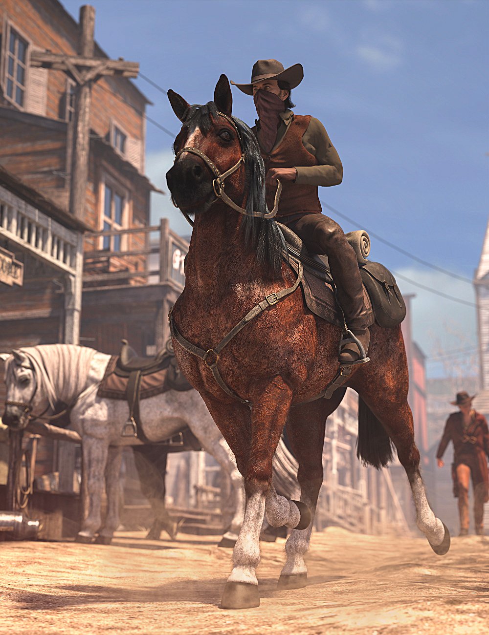 图片[1]-[daz角色] LoREZ马2-DAZ爱好者