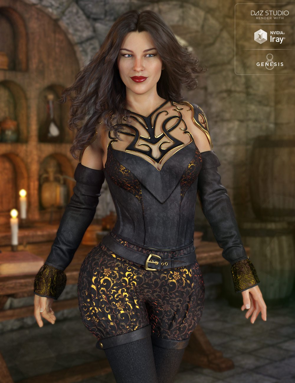 图片[1]-[daz服装] 创世纪8女性爱情咒语-DAZ爱好者